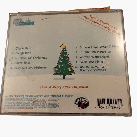 DJs Choice Holiday CD Have A Merry Little Christmas Popular Favorite Songs - Picture 3 of 5